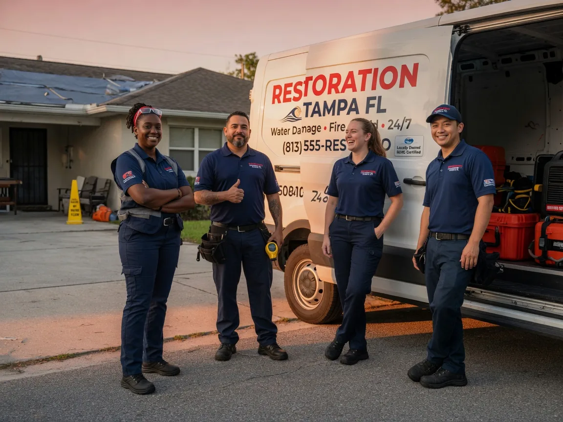 Water Damage Restoration company in Taswell, IN