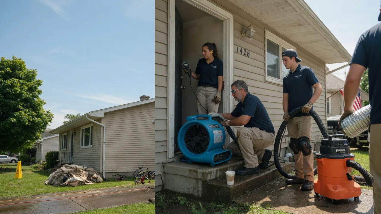 Water Damage Restoration in Taswell, IN near me